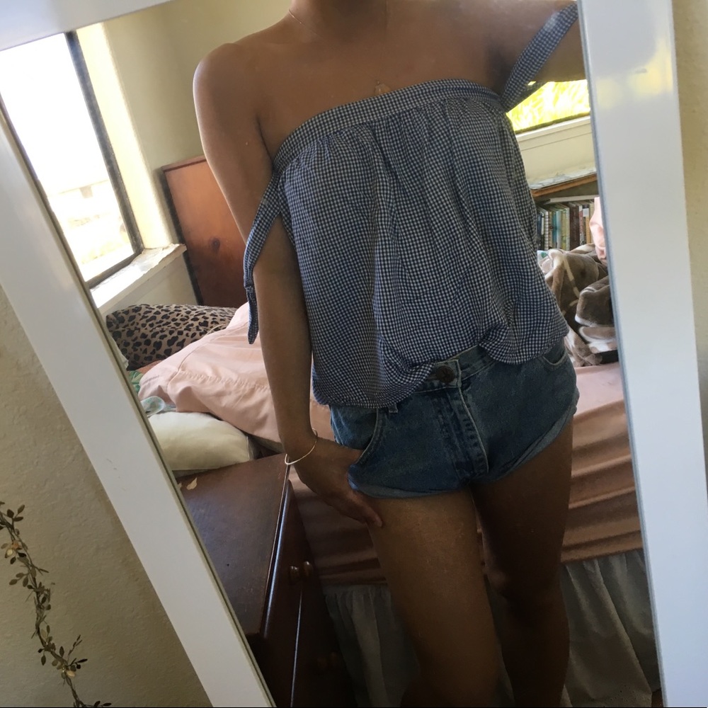 Hollister Gingham Top